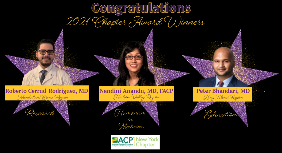 2021 NYACP Chapter Award Winners