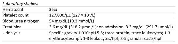 lab results for October 7th MKSAP question