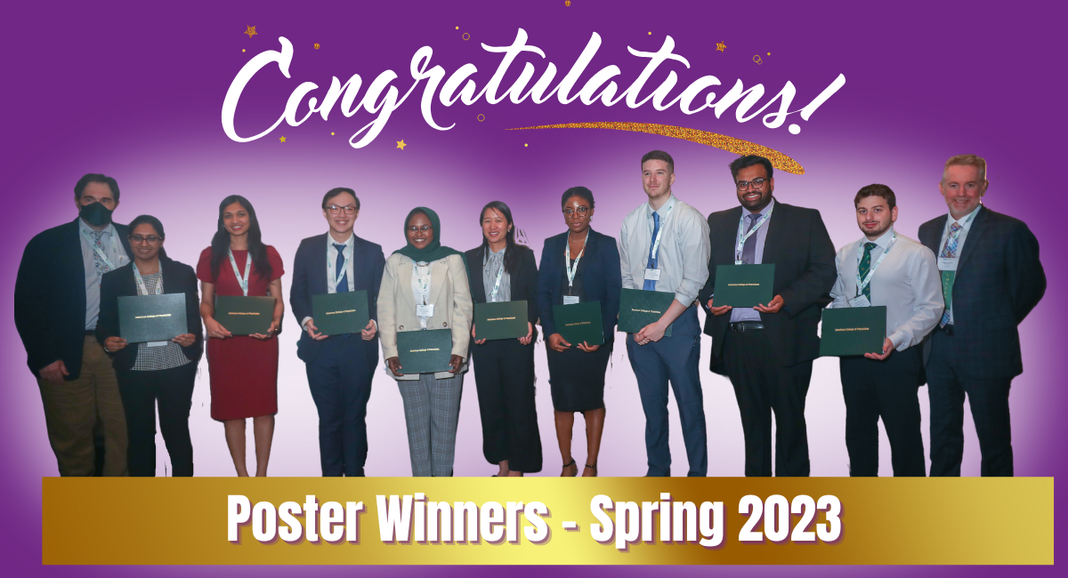 Spring 2023 Poster Winner Group Picture