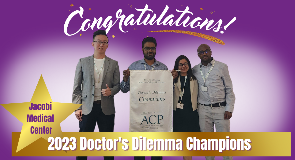 Dr's Dilemma Winners Picture
