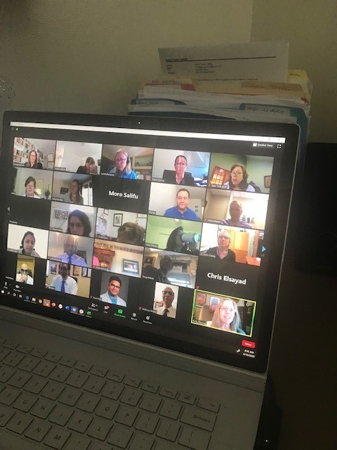 Planning committee zoom meeting